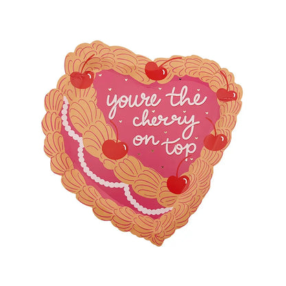 Cherry On Top Dessert Plates (8 Pack)