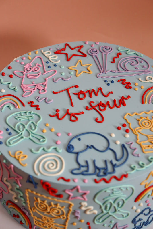 Sketch Cake