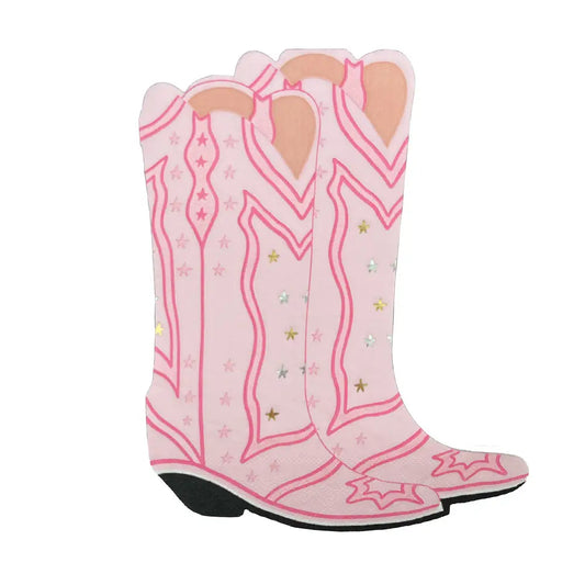 Pony Tales Large "Boot" Napkins (16 Pack)