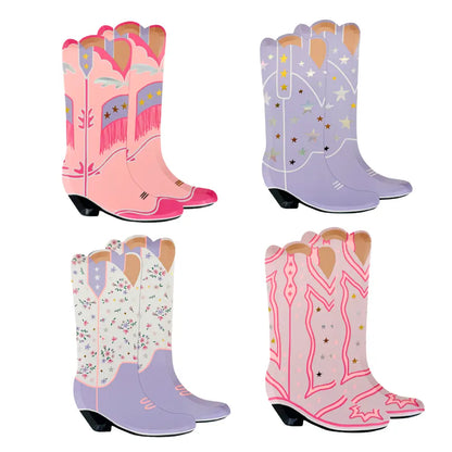 Pony Tales Large "Boot" Plates (8 Pack)