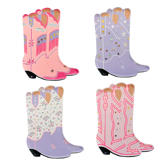 Pony Tales Large "Boot" Plates (8 Pack)