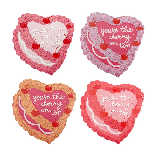 Cherry On Top Dessert Plates (8 Pack)