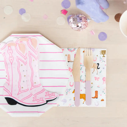 Pony Tales Large "Boot" Napkins (16 Pack)