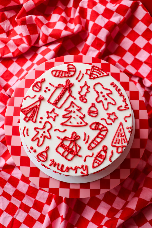 bbh x christmas | Christmas Sketch Cake