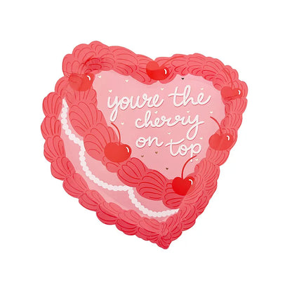 Cherry On Top Dessert Plates (8 Pack)