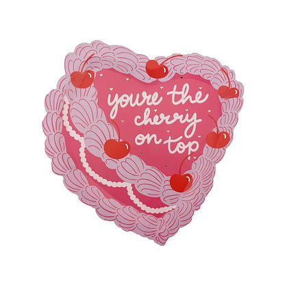 Cherry On Top Dessert Plates (8 Pack)