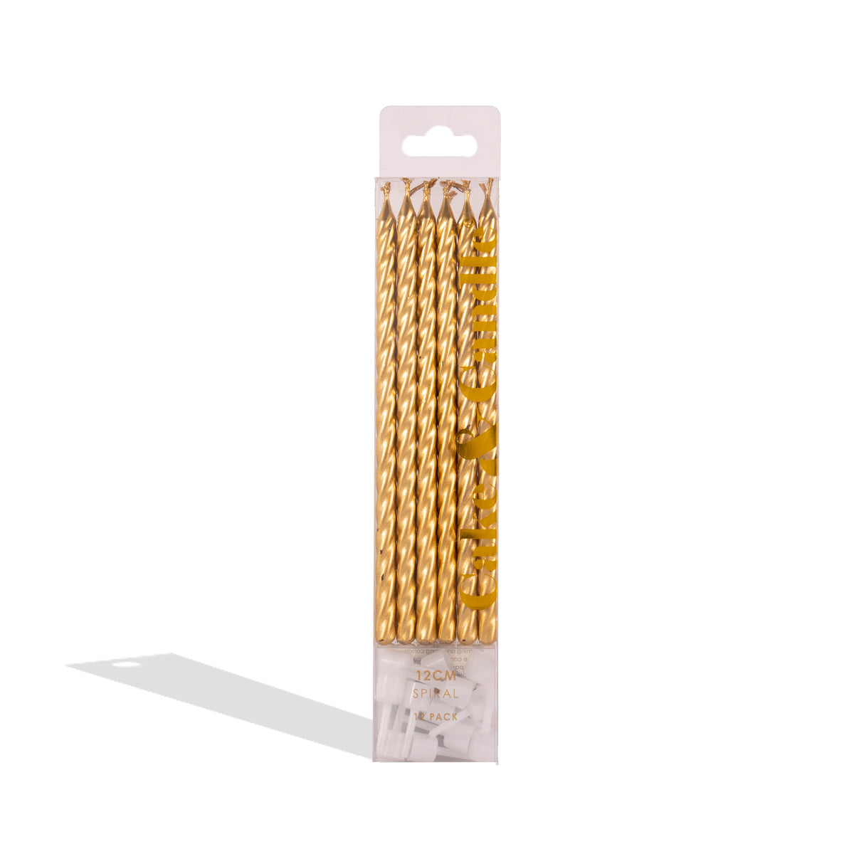 Twist Gold Candles