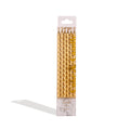 Twist Gold Candles